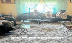 Diyadin Kaymakamı Furkan Korkusuz’dan Şehit Ailesine İlk Ziyaret