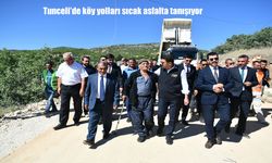 Tunceli’de Köy Yollarında Sıcak Asfalt Dönemi Başladı: Vali Aygöl “Artık Sathi Kaplama Yok” Dedi