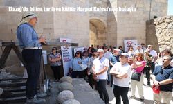 Elazığ’da Bilim ve Kültür Harput Kalesi’nde Buluştu: Bilim Kafe Etkinliğine Yoğun İlgi