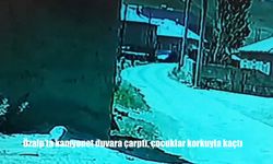 Kontrolden Çıkan Araç Duvara Çarptı, Mahallede Panik Yaşandı