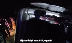 Van Gürpınar’da düğün dönüşü feci kaza: 1 ölü, 6 yaralı