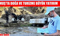 Muş Kızılağaç Kanyonu'nda doğa ve turizme büyük yatırım
