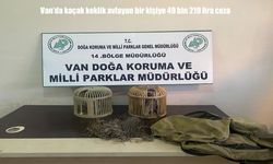 Van’da kaçak keklik avına rekor ceza: 49 bin liranın üzerinde yaptırım uygulandı