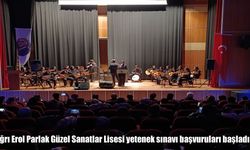 Ağrı Erol Parlak Güzel Sanatlar Lisesi Yetenek Sınavı Başvuruları Başladı