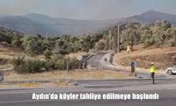 Aydın'da yangın: Köyler tahliye ediliyor