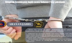 Bingöl'de kesinleşmiş hapis cezası bulunan 2 kişi yakalandı