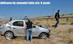 Bitlis Adilcevaz’da takla atan otomobilde 6 kişi yaralandı