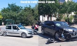 Elazığ’da trafik kazası: Biri çocuk 3 kişi yaralandı
