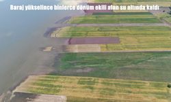 Elazığ’da baraj suları yükseldi: Binlerce dönüm ekili arazi su altında kaldı