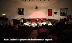 Erzincan’da Canlı Sesler Yarışması’nda final sahnesi nefes kesti