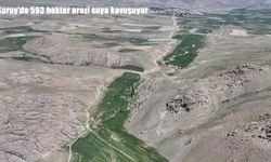Saray'da 593 hektar arazi suya kavuşuyor