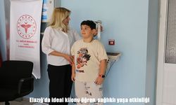 Elazığ’da “İdeal Kilonu Öğren, Sağlıklı Yaşa” etkinliği yoğun ilgi gördü
