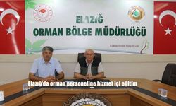 Elazığ’da Orman Personeline 657 ve 4857 Sayılı Kanunlar Kapsamında Hizmet İçi Eğitim