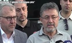 Bakan Yumaklı: "Türkiye’de 2 günde 150 yangın çıktı"