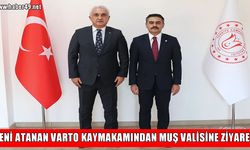 Varto Kaymakamı Işık’tan Muş Valisi Çakır’a ziyaret