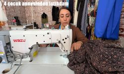 Yüksekova’da 4 çocuk annesi kadın, açtığı atölyeyle 7 kişiye istihdam sağladı
