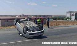 Batman’da trafik kazası: 1 yaralı