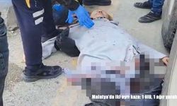 Malatya’da peş peşe iki trafik kazası: 1 kişi hayatını kaybetti, 1 kişi ağır yaralandı
