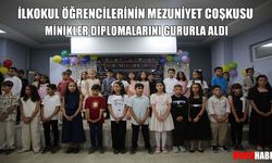 Melikşah İlkokulu’nda mezuniyet sevinci