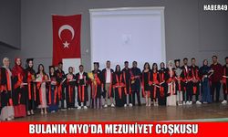 Bulanık MYO’da mezuniyet sevinci: Öğrenciler geleceğe uğurlandı