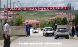 Van'daki cezaevlerinde tahliyeler başladı