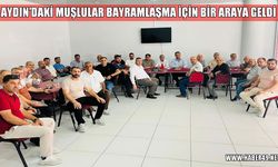 Aydın’da yaşayan Muşlular bayram programında bir araya geldi