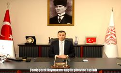 Çemişgezek Kaymakamı Küçük görevine başladı