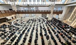 Kars’ta bayram namazı coşkusu: Sultan Alparslan Camii’nde yoğun katılım