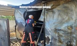 Bahri Mahallesi’nde Çıkan Konteyner Yangını Kısa Sürede Kontrol Altına Alındı