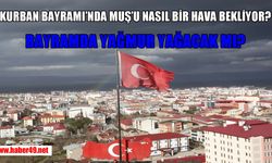 Kurban Bayramı’nda Muş’ta hava nasıl olacak?