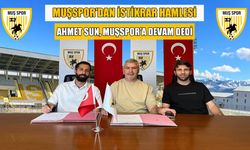 Ahmet Sun, 2. Lig yolculuğunda da Muşspor kadrosunda