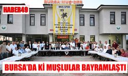 Bursa Muşlular Derneği’nden birlik ve dayanışma dolu bayramlaşma programı