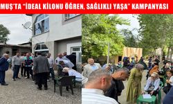 Muş’un köylerinde sağlık taraması yapıldı