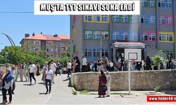 Muş’ta YKS’nin ilk oturumu TYT tamamlandı
