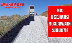 Muş’ta köy yolları yenileniyor: Asfalt çalışmaları tüm hızıyla sürüyor