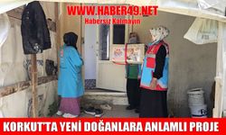 “Hoşgeldin Bebek Projesi” Korkut’ta hayata geçirildi
