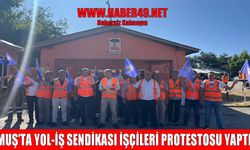 Muş’ta Yol-İş Sendikası işçilerinden zam protestosu: “Geçinemiyoruz”