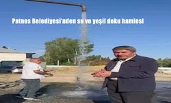 Patnos Belediyesi’nden Yeraltı Suyu ve Yeşil Doku Hamlesi: Sanayi Mahallesi’nde Çevresel Dönüşüm Başladı