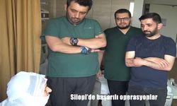 Silopi'de bağırsak kanseri ameliyatı olan iki hasta sağlığına kavuştu