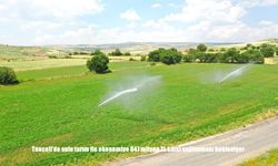 Tunceli’de Sulu Tarım Yatırımlarıyla Ekonomiye 647 Milyon TL’lik Katkı Bekleniyor