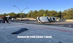 Batman Bayındır Mahallesi’nde Takla Atan Otomobilde 1 Kişi Yaralandı