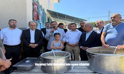Malatya Akçadağ Fatih Mahallesi’nde Muharrem Ayı’na Özel Aşure Etkinliği