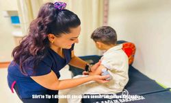 Siirt’te Tip 1 Diyabetli Çocuklara Ücretsiz Glukoz Sensörü Desteği Başladı
