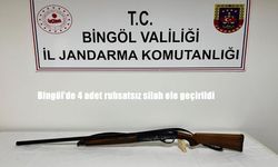 Bingöl’de Ruhsatsız Silah Operasyonu: Jandarma 4 Şüpheliyi Gözaltına Aldı