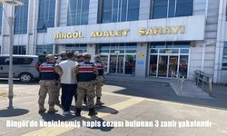 Bingöl’de Kesinleşmiş Hapis Cezası Bulunan 3 Hükümlü Jandarma Tarafından Yakalandı