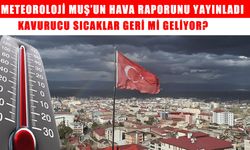Meteoroloji uyardı: Muş'ta hava sıcaklıkları artacak!