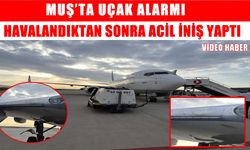 Muş Sultan Alparslan Havalimanı’nda hareketli dakikalar
