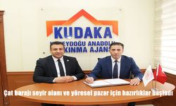 Çat Barajı Seyir Alanı ve Yöresel Pazar Projesi İçin Hazırlıklar Başladı: Turizme Yeni Soluk