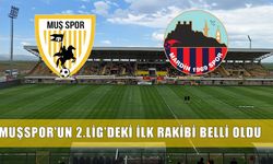 Nesine 2. Lig fikstürü çekildi: Muşspor’un ilk haftaki rakibi belli oldu