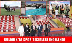 Kaymakam Koşansu, Bulanık’taki spor tesislerini inceledi
